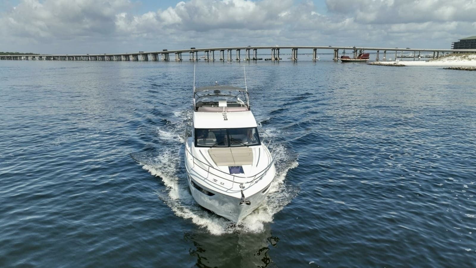 2021 Princess F50- MAKING TIME- Engine room- Bow