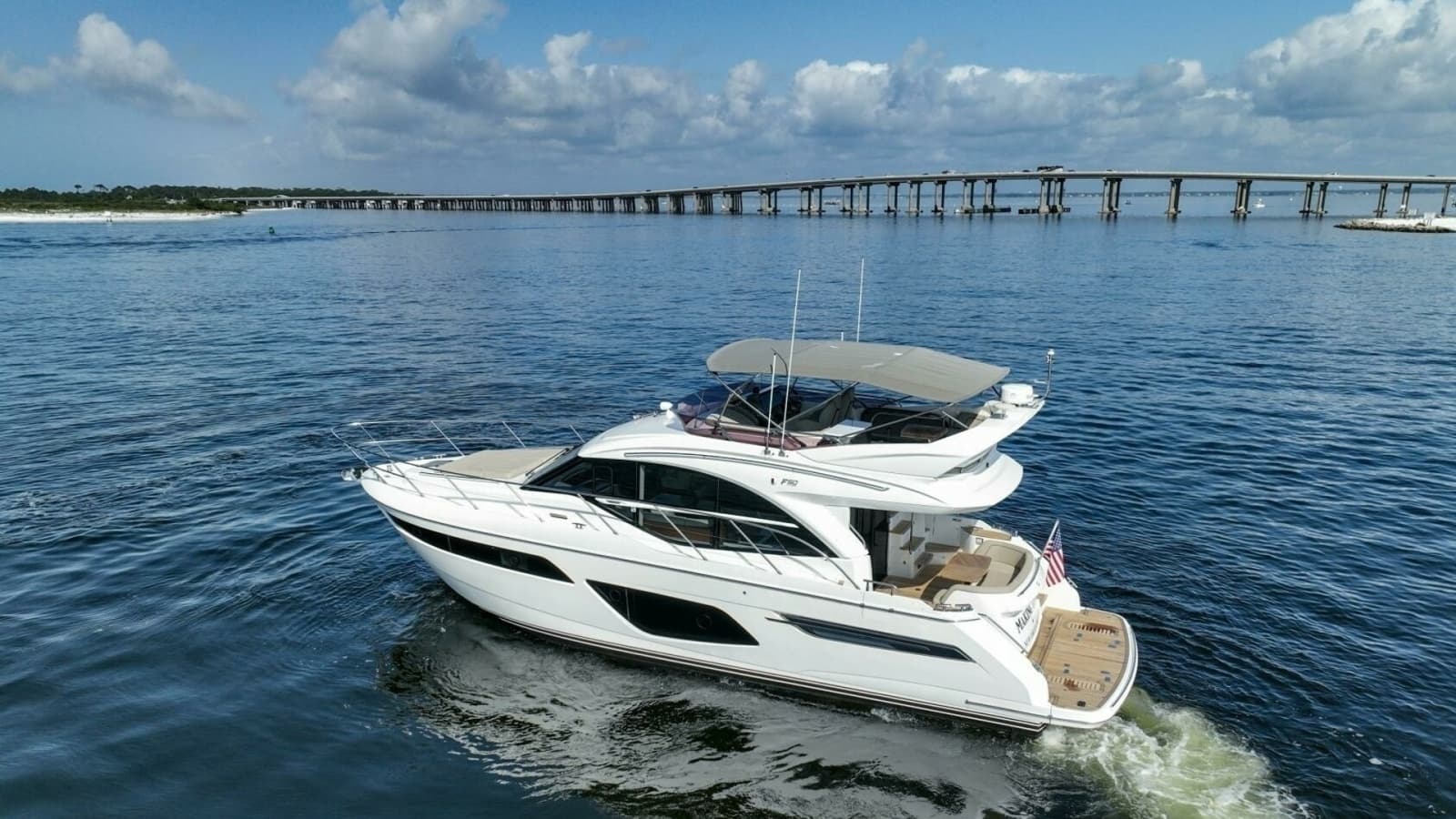 2021 Princess F50- MAKING TIME- Engine room- Port