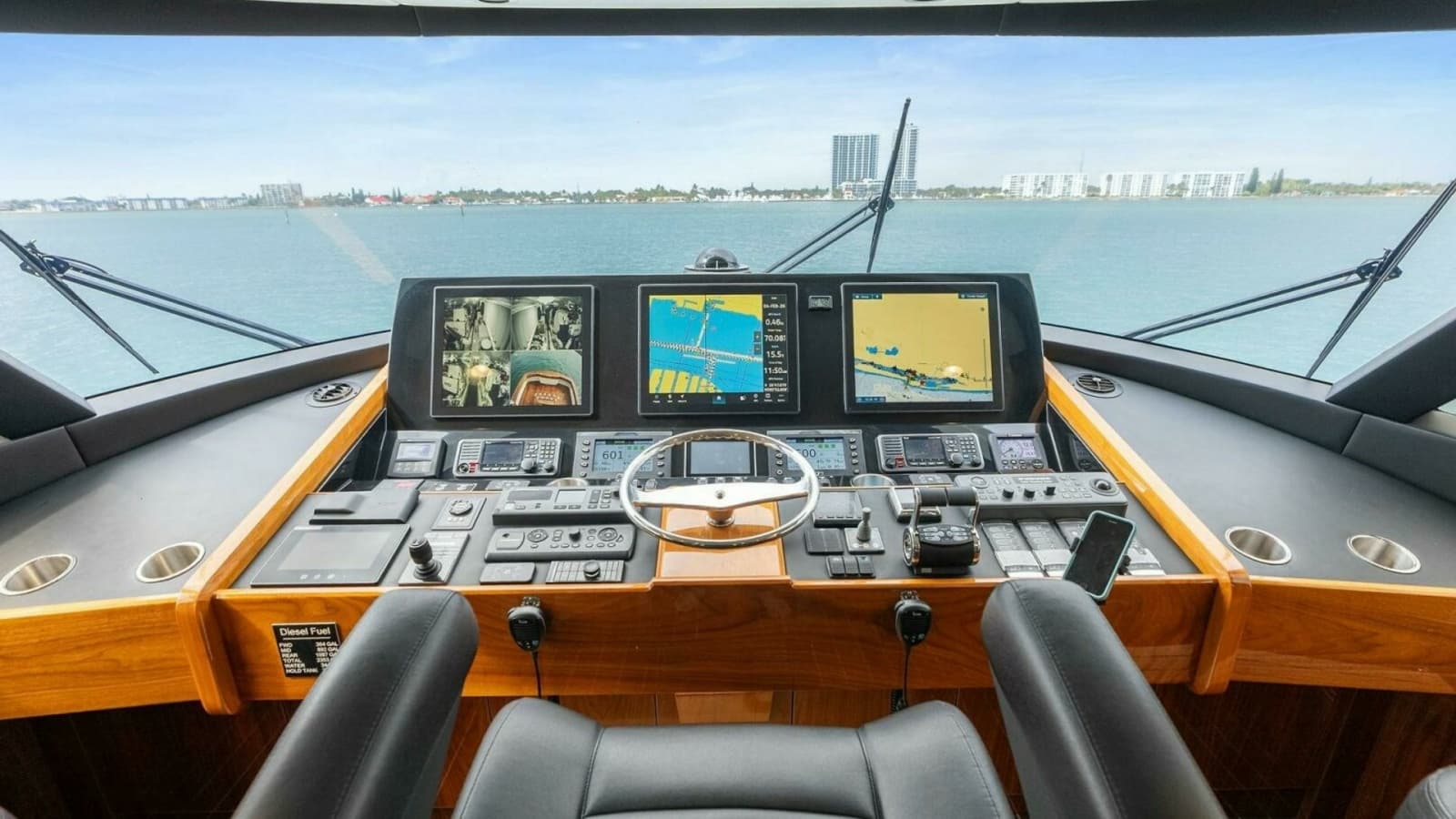 2022 Viking 68 Enclosed Bridge- PIPE DREAM- Helm