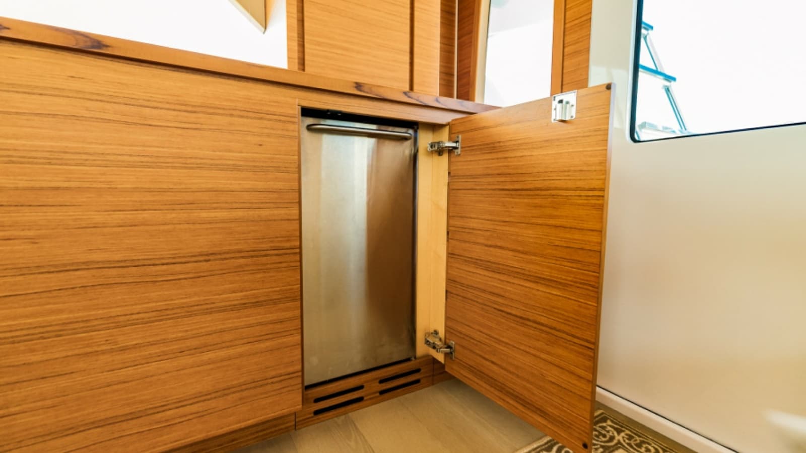 2020 Bertram 61 Convertible "SINE METU" - Galley Cabinet with Built-In Appliance