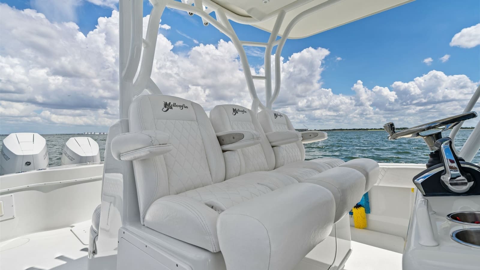 Helm Seating and Console View