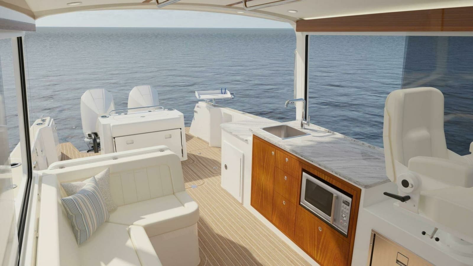 Galley with Seating