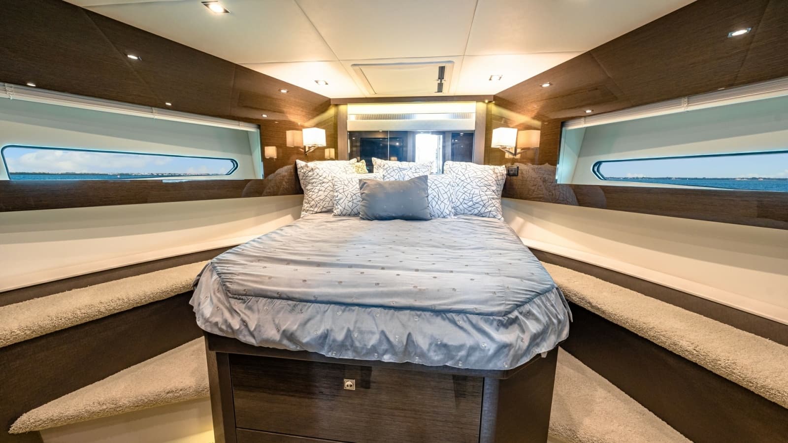 Luxurious Forward Master Stateroom