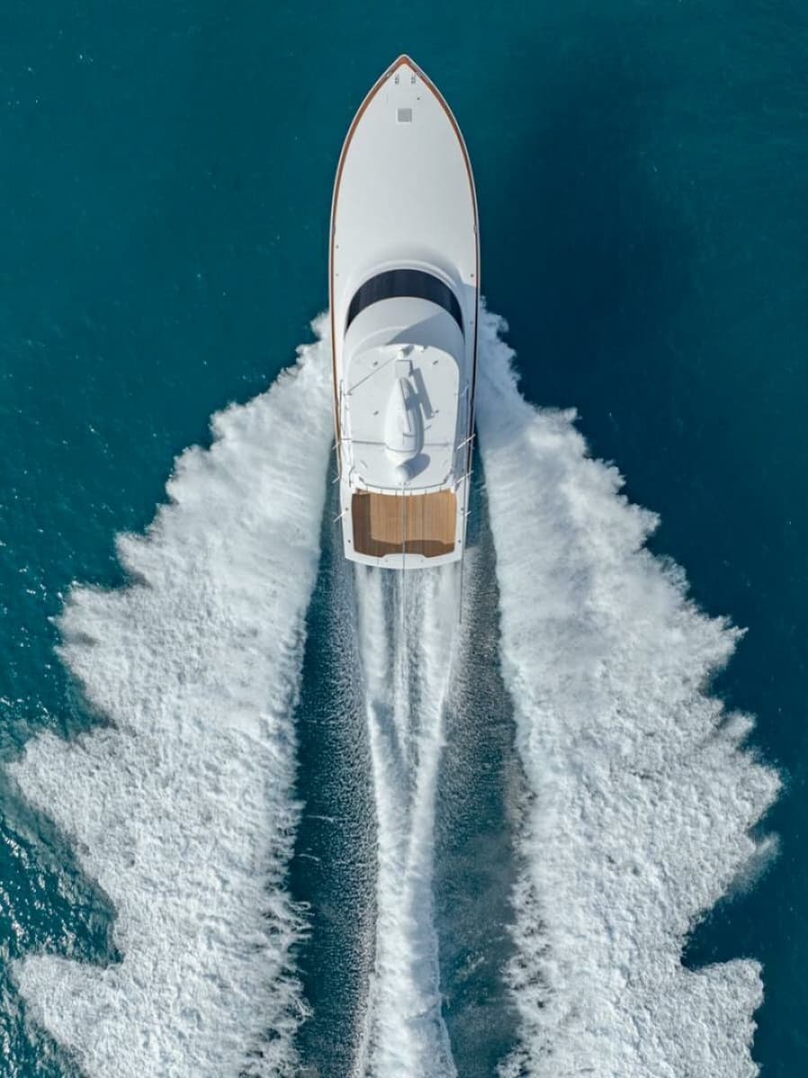 Viking 64 - Birds Eye View Running Shot