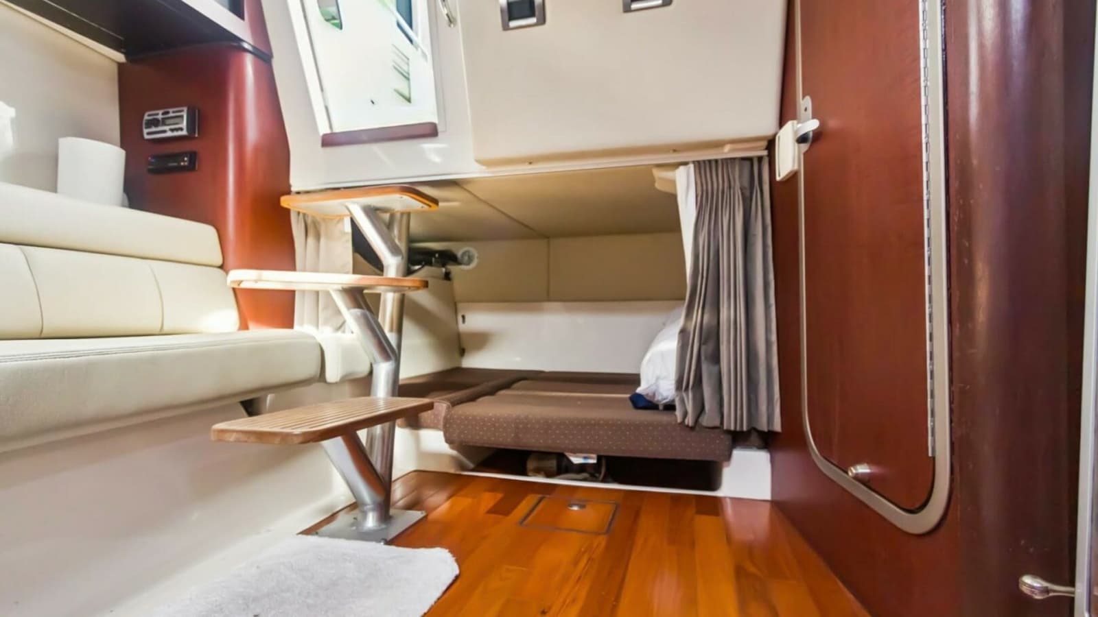 Cabin Interior with Sleeping Area