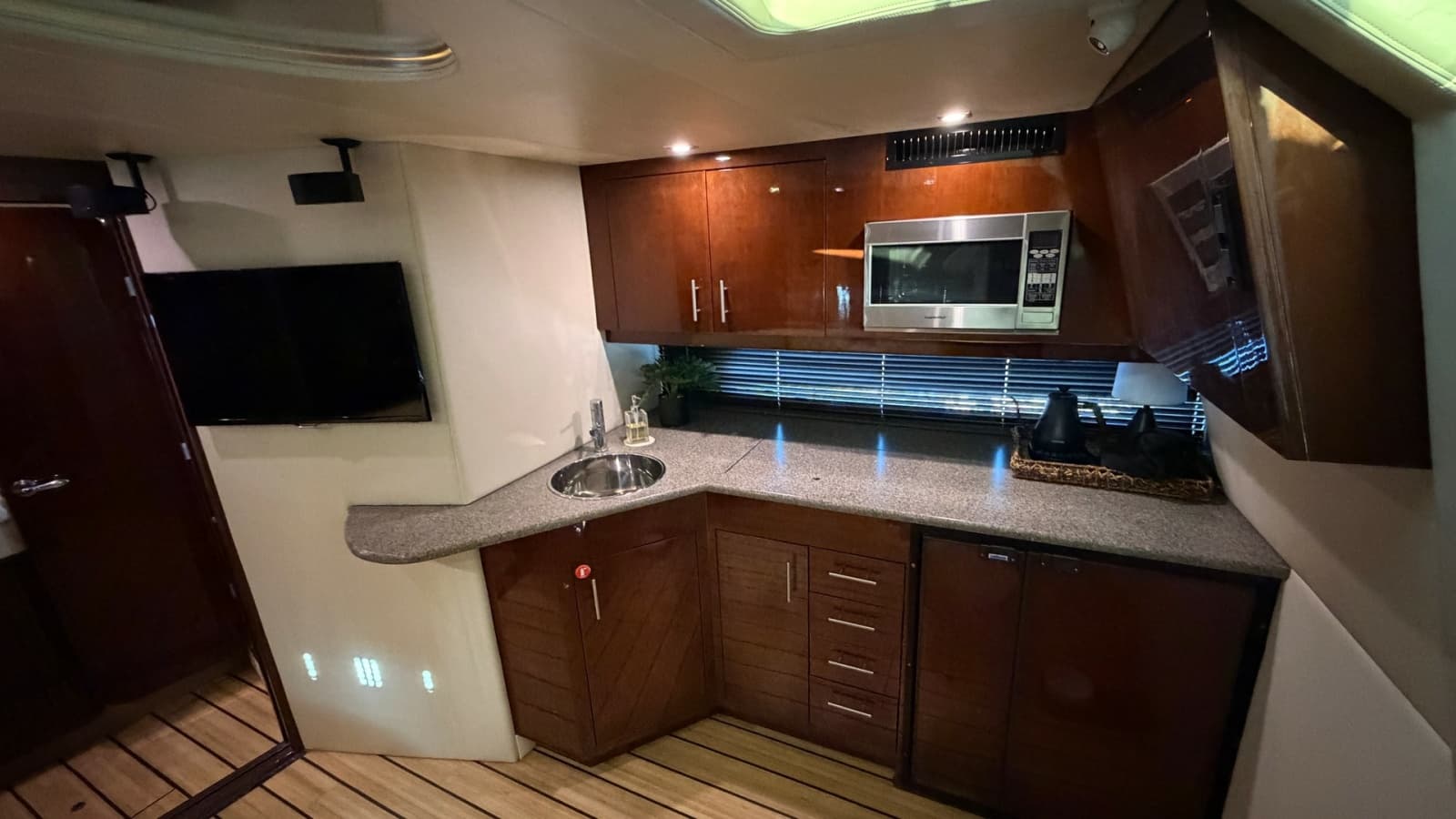 Galley with Modern Amenities