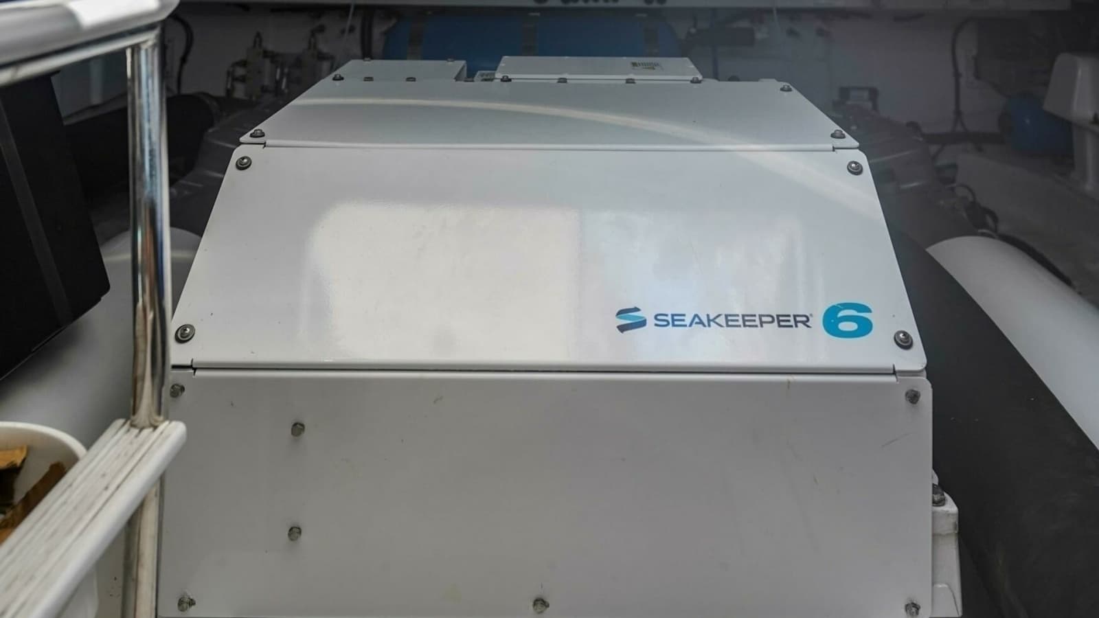 2021 Princess F50- MAKING TIME- Engine room- SeaKeeper