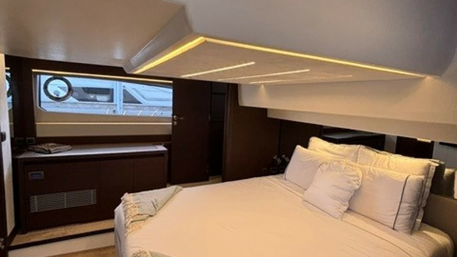 Master Stateroom with Ambient Lighting