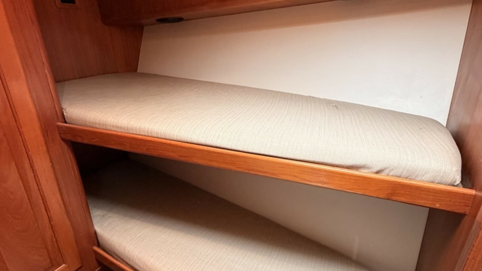 1994 Viking 50 Convertible "Wild Rice" - Guest Stateroom with Twin Bunks
