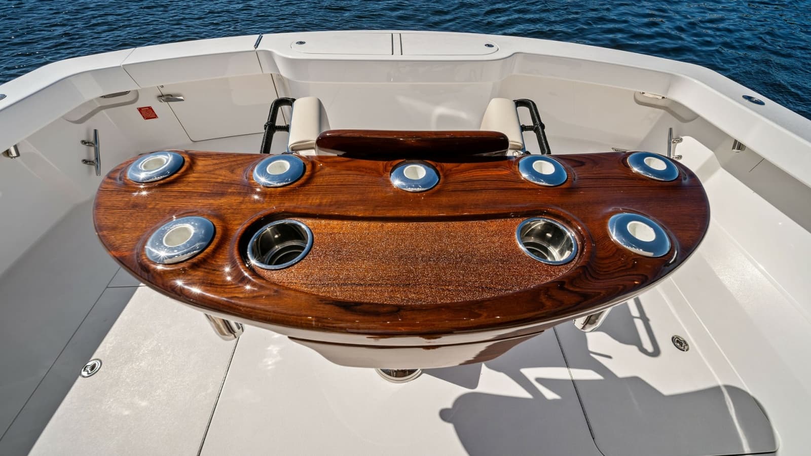 Cockpit with Custom Tackle Station