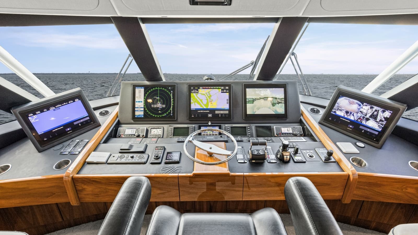 2017 72 Viking Enclosed Bridge Share-E Bridge (2)