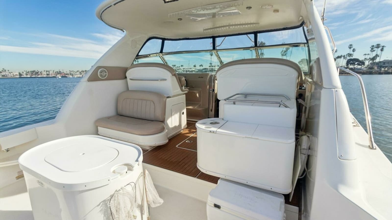 Spacious Aft Deck with Seating