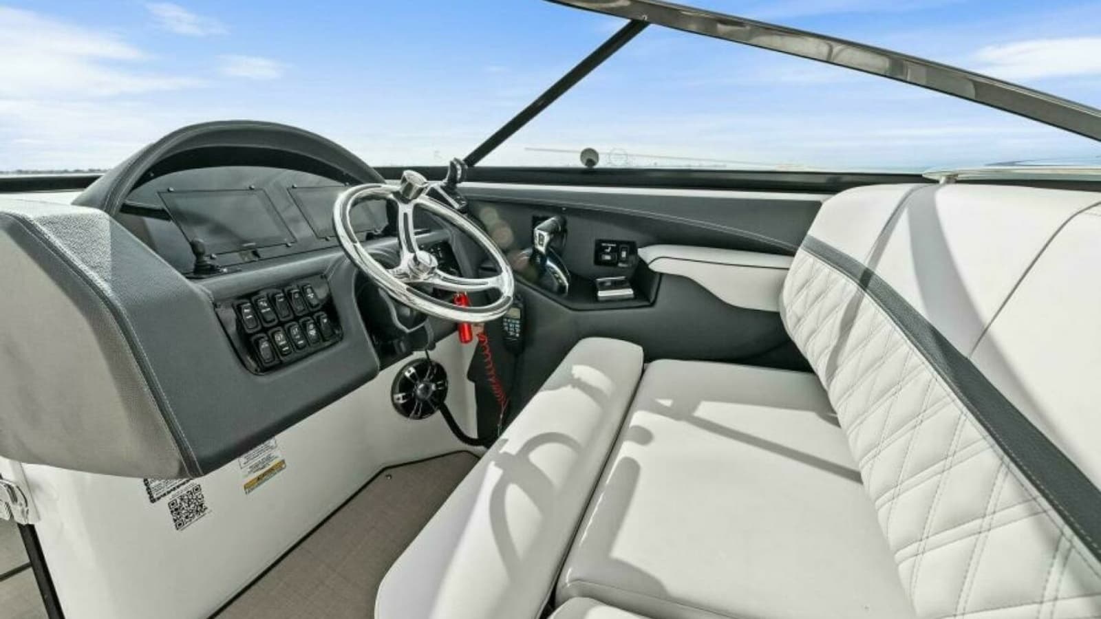 Helm Station with Seating