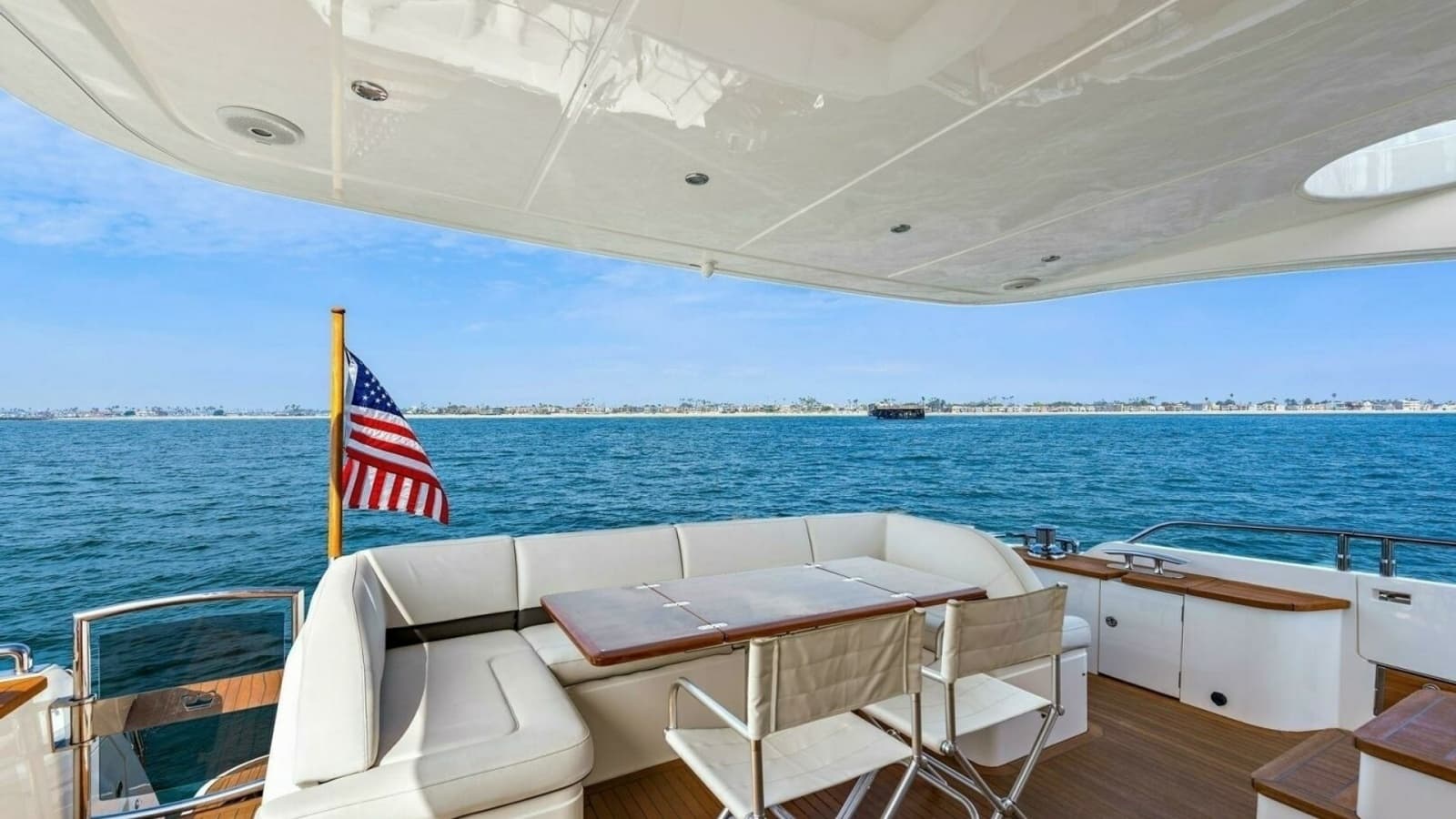 2015 Princess 72 Motor Yacht "LA-Z-BUOY" Aft Deck