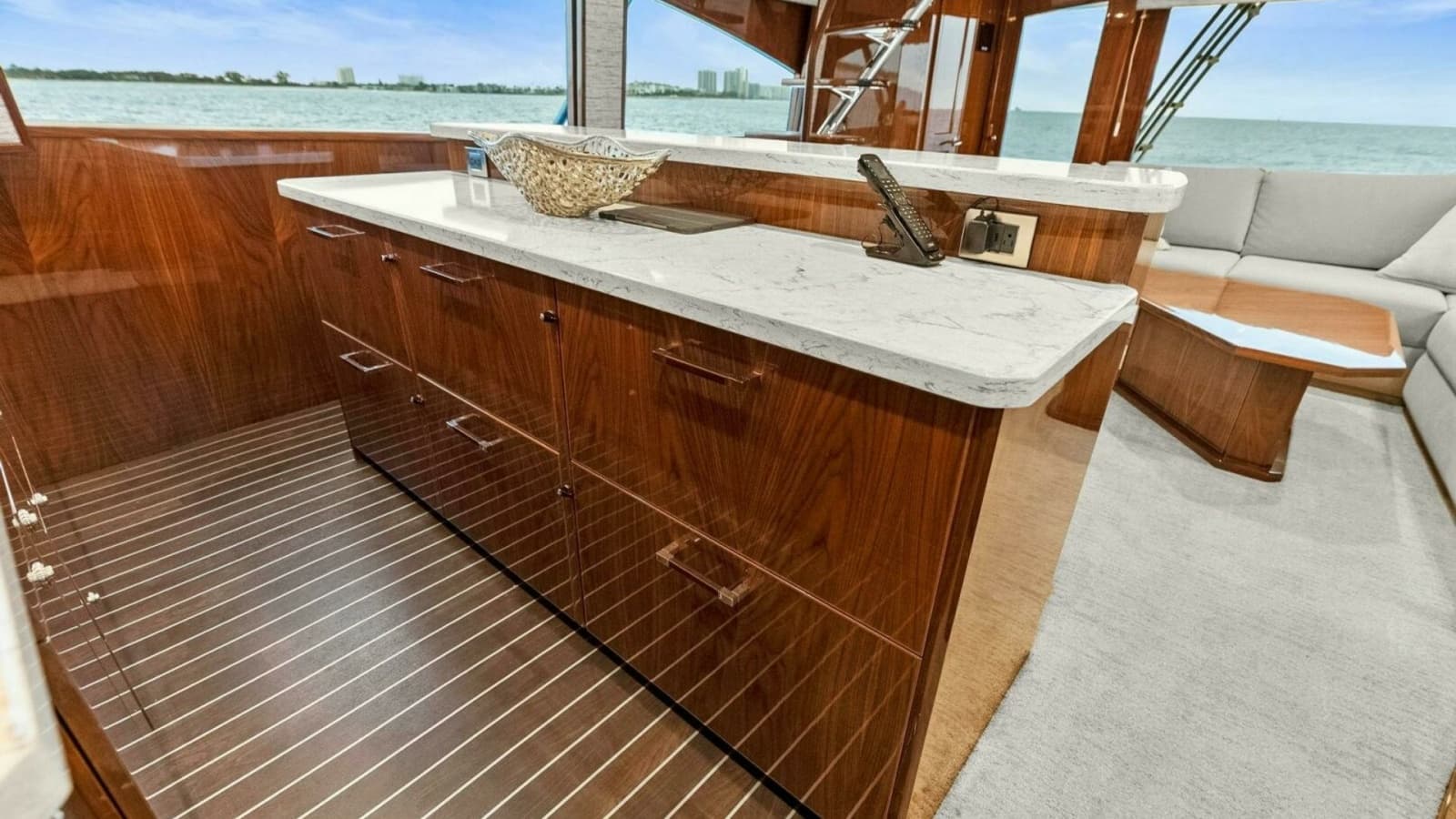 2022 Viking 68 Enclosed Bridge- PIPE DREAM- Galley