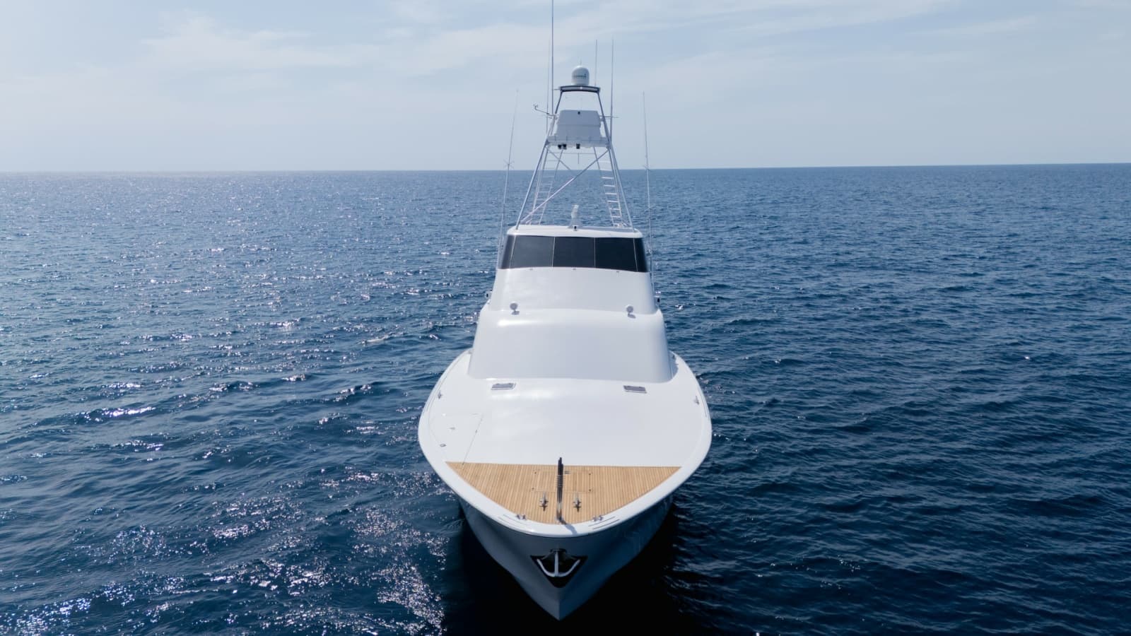 Bow View with Enclosed Bridge