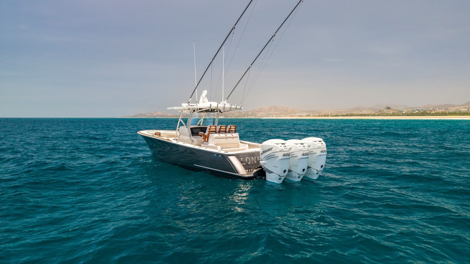 Aft View with Quad Outboards