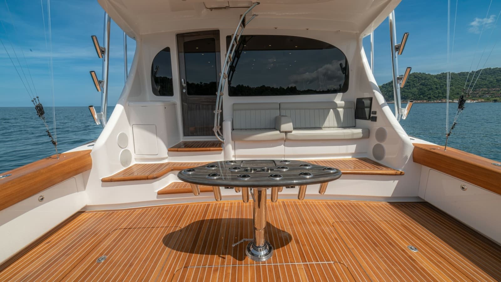 Spacious Aft Deck with Seating