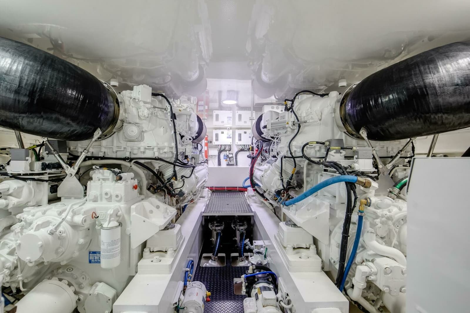 Viking 62 On the Edge III Engine Room