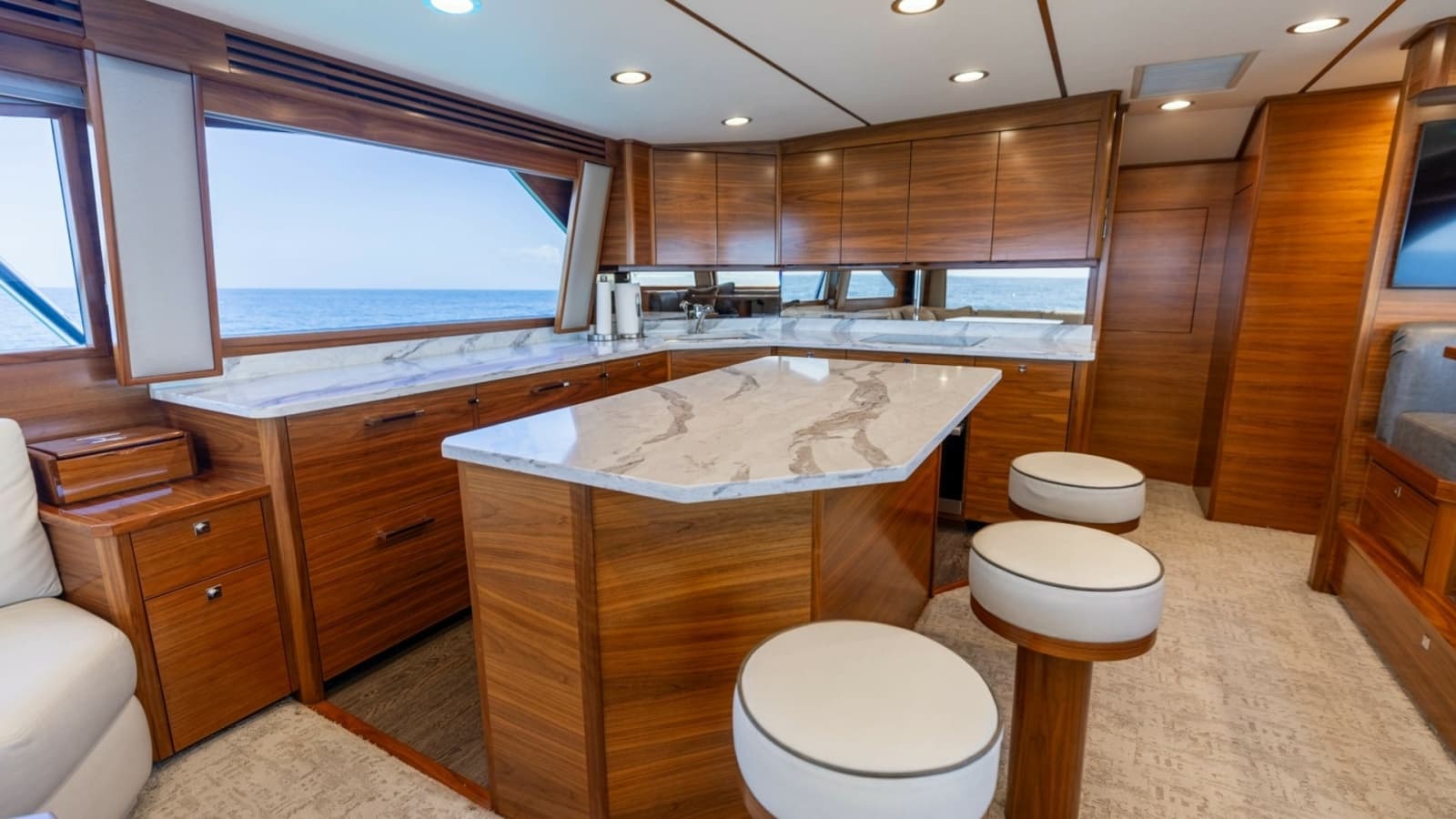 2023 Viking 72 Convertible- TEAM SUPREME- Galley