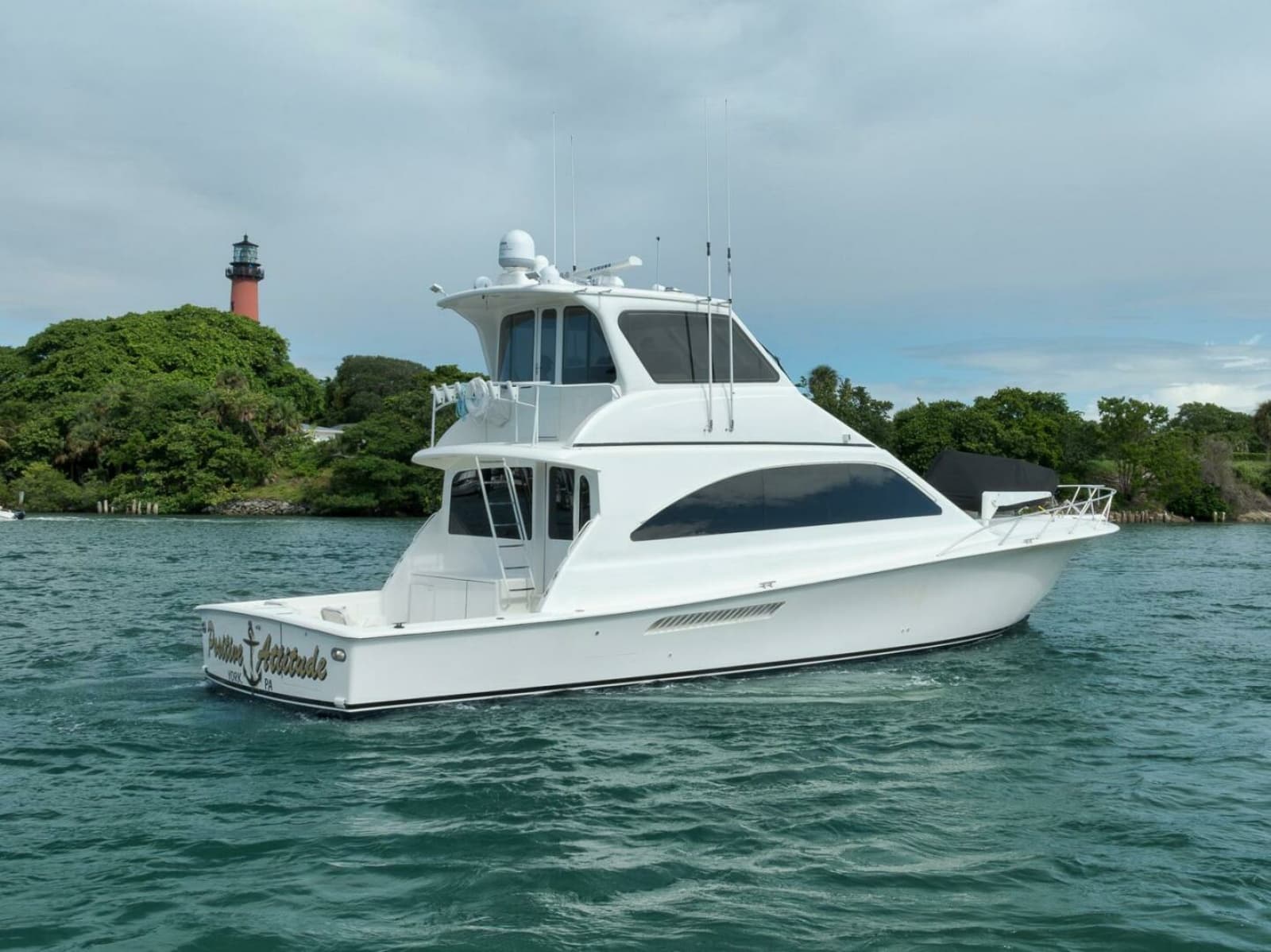 Ocean 57 Positive Attitude - Exterior Profile