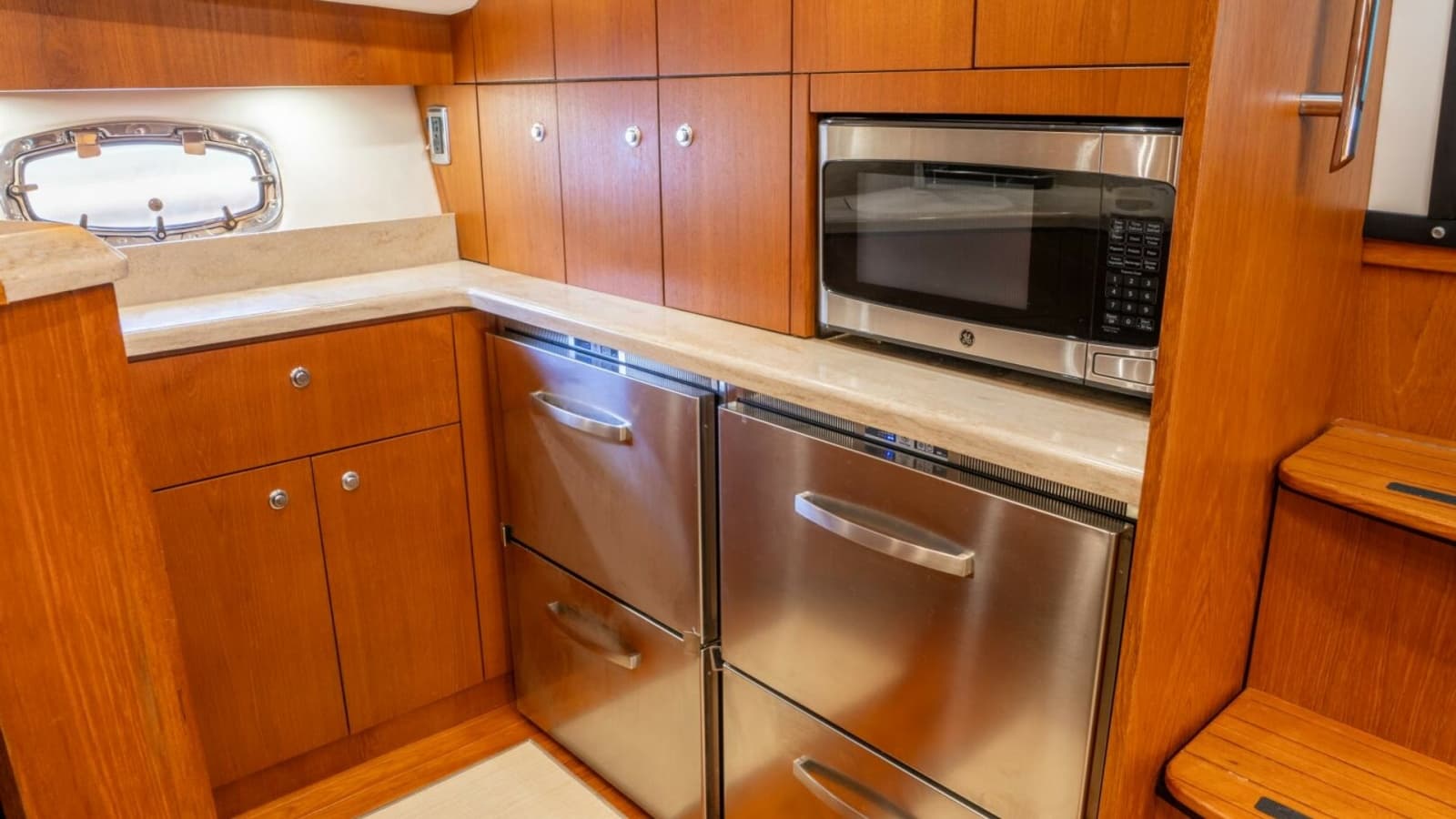 2015 Tiara Yachts 4300 Open "Teddy's Float Too" Galley with Modern Appliances