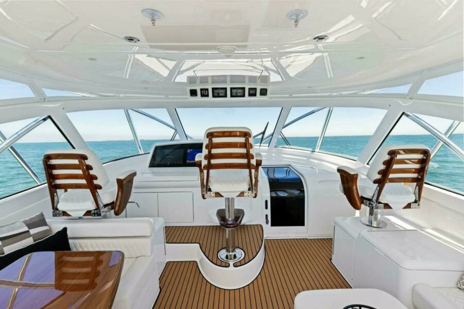 Viking 54 Open - Command Deck
