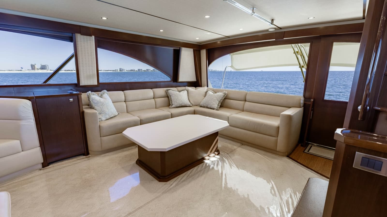 2015 Viking 76 Enclosed Bridge- CHULA- Salon