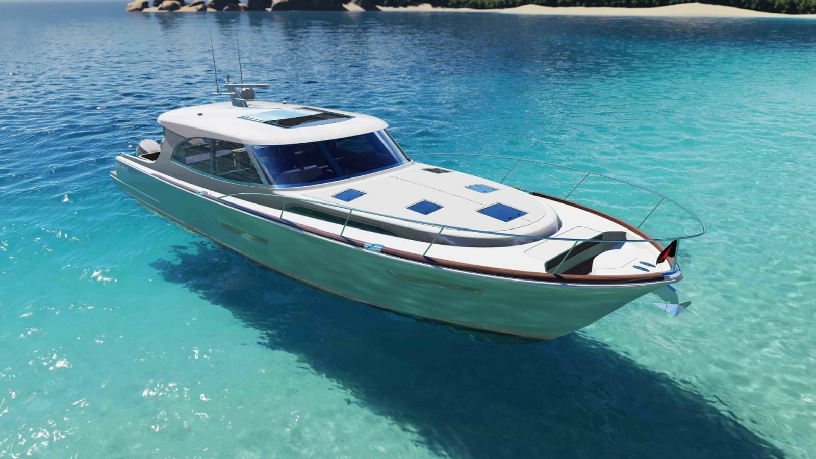 605 Exterior Starboard Bow