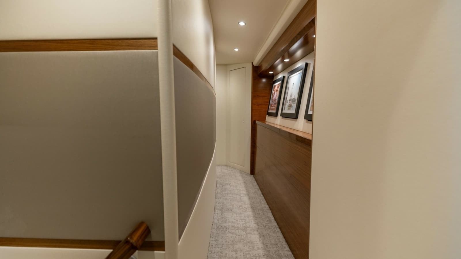 2023 Viking 72 Convertible- TEAM SUPREME- Companionway