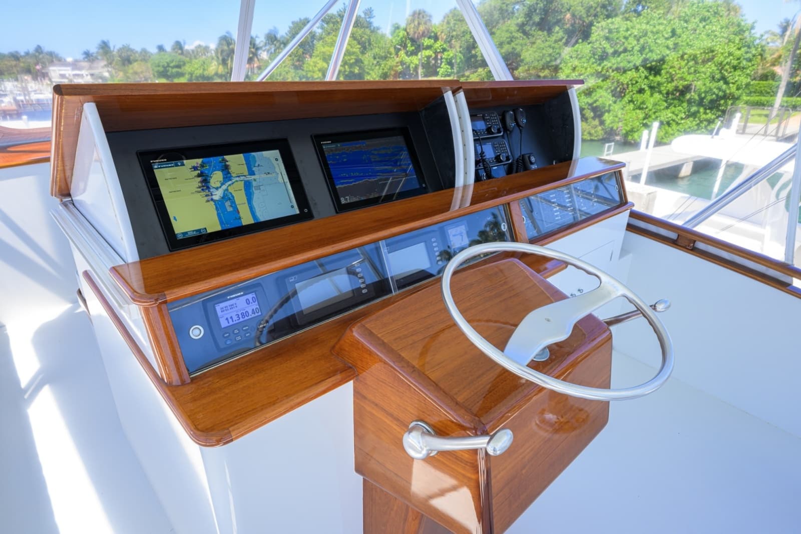 Rybovich 60 SIBONEY - Helm