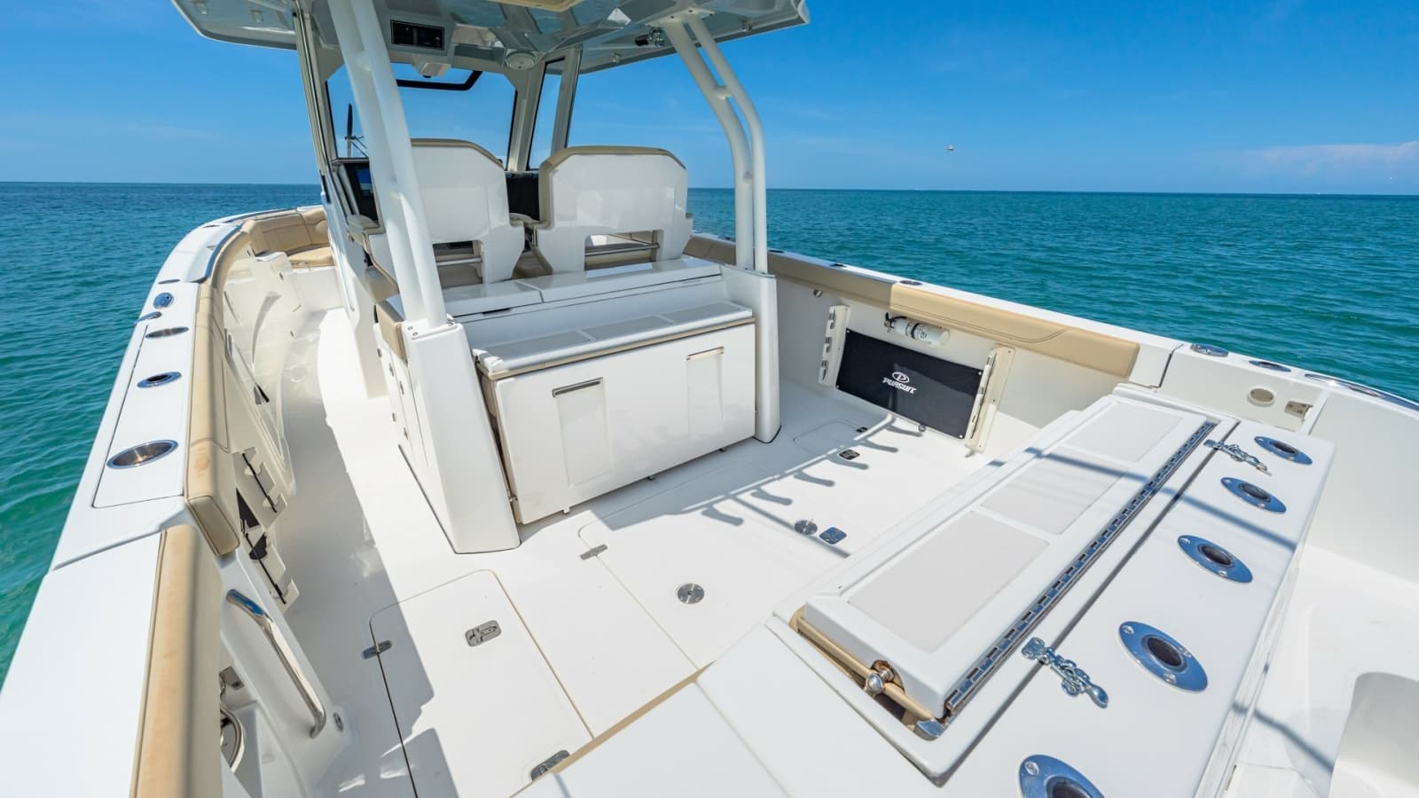 Spacious Aft Deck with Seating