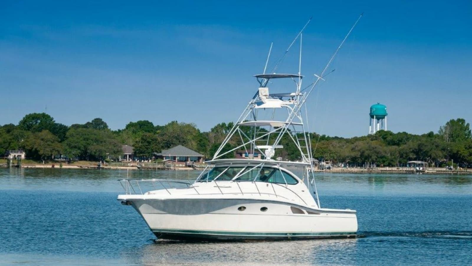 2003 Tiara Yachts 4200 Open Kingfisher Port Profile