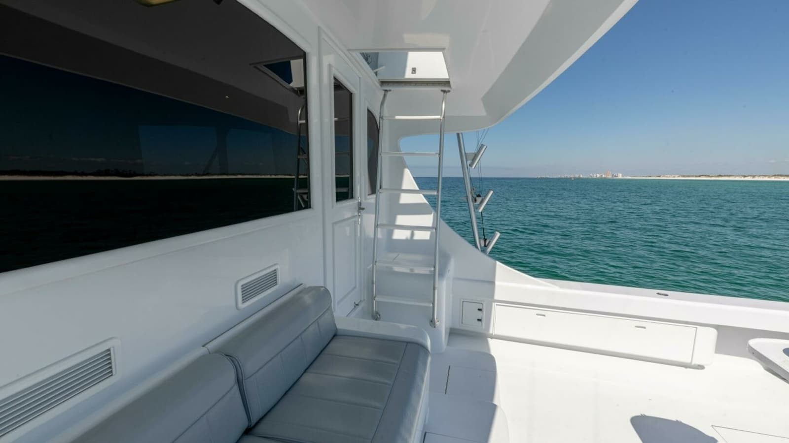 1998 Miller Marine 60' Convertible CAT'N'AROUND-Cockpit 7