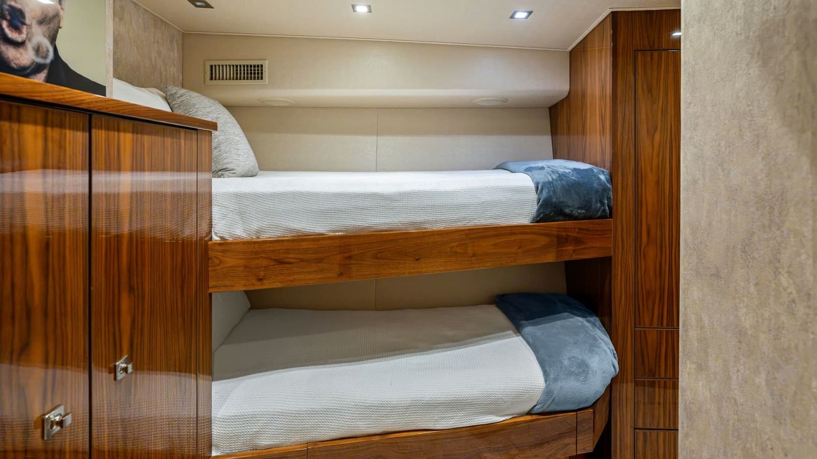 2016 Viking 80 Enclosed Bridge- FRIGATE-Starboard Stateroom