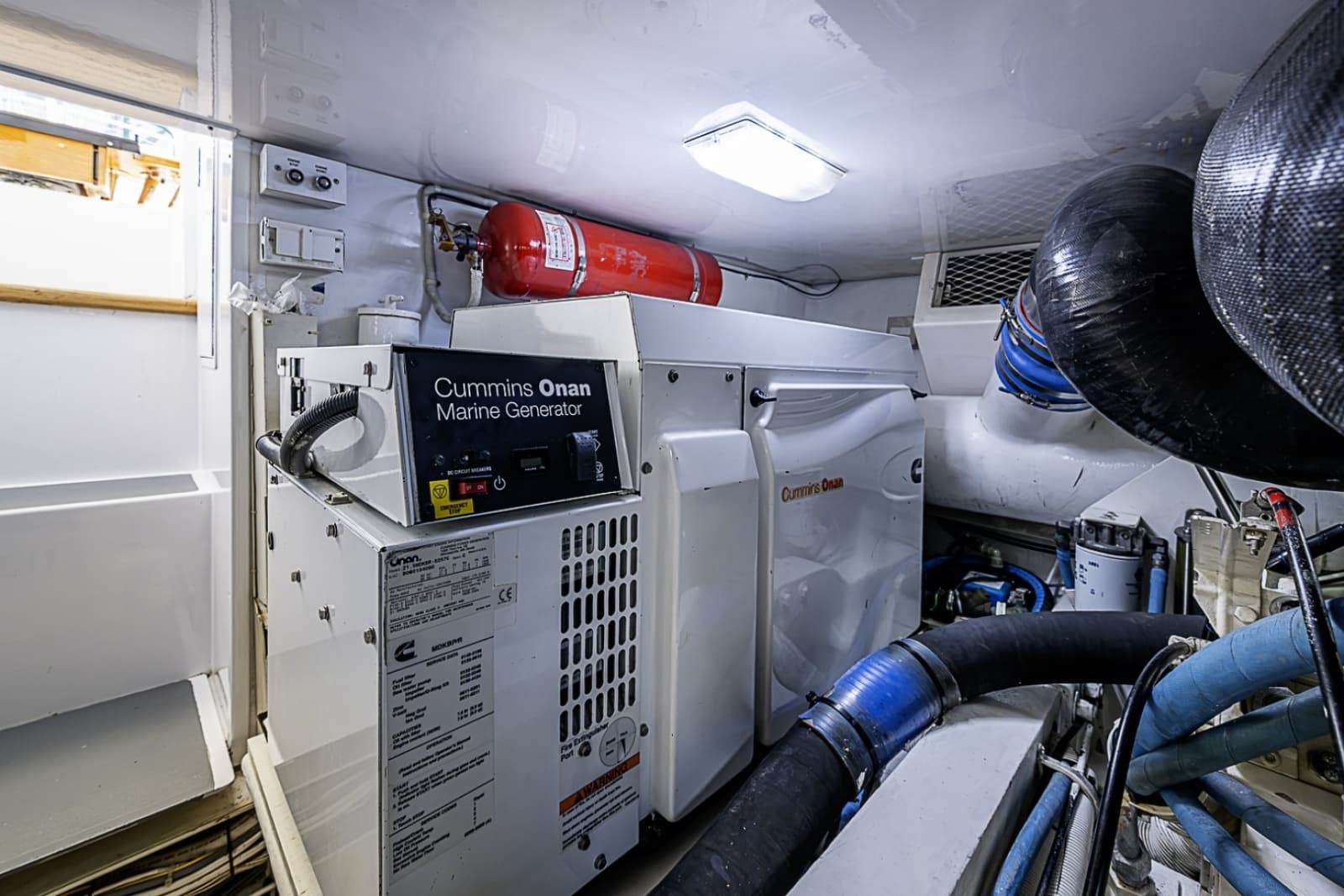 Viking 52 - Catchin Time - Engine Room