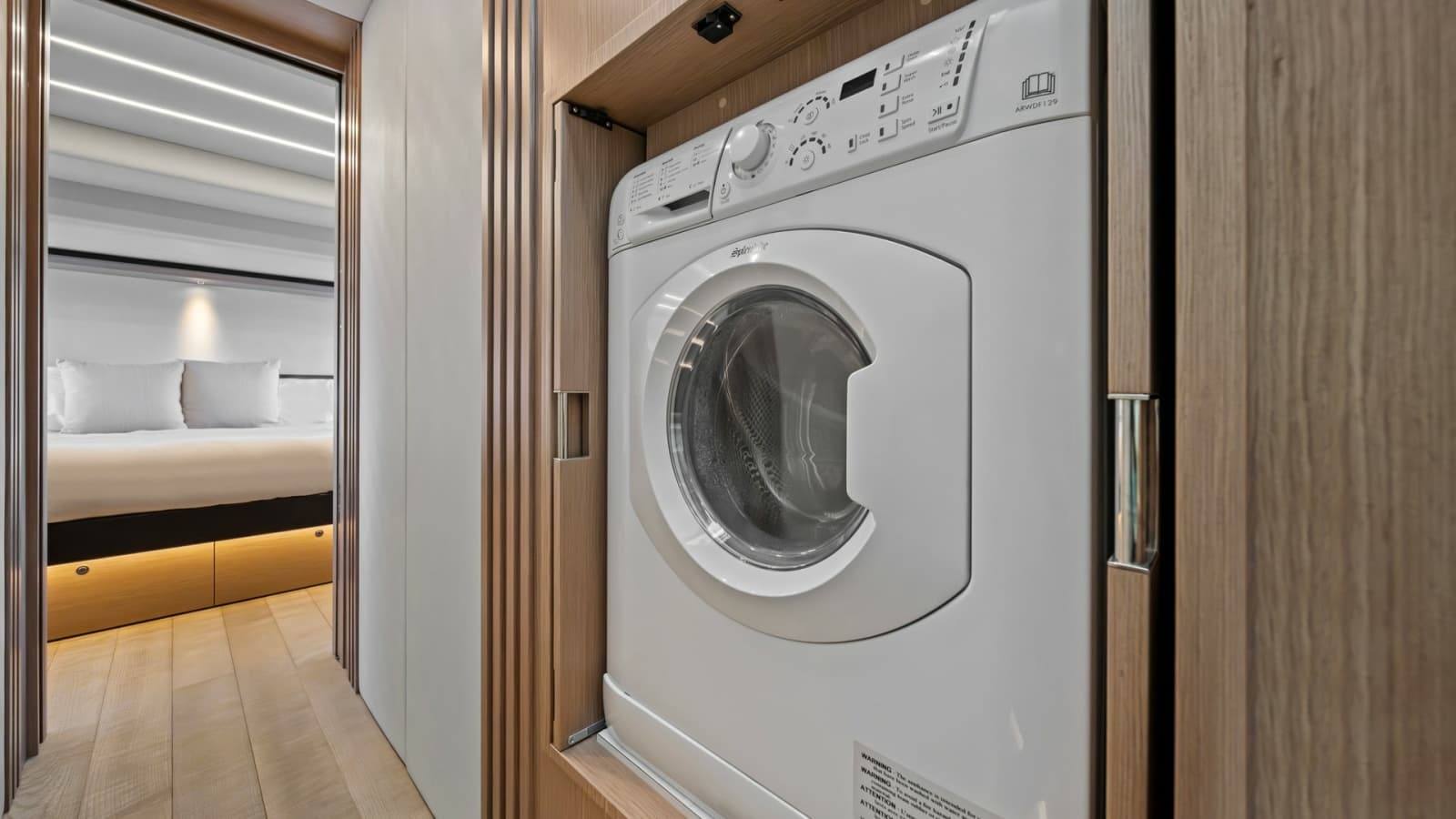 2026 Absolute Navetta 58 "ANDIAMO" Laundry Area