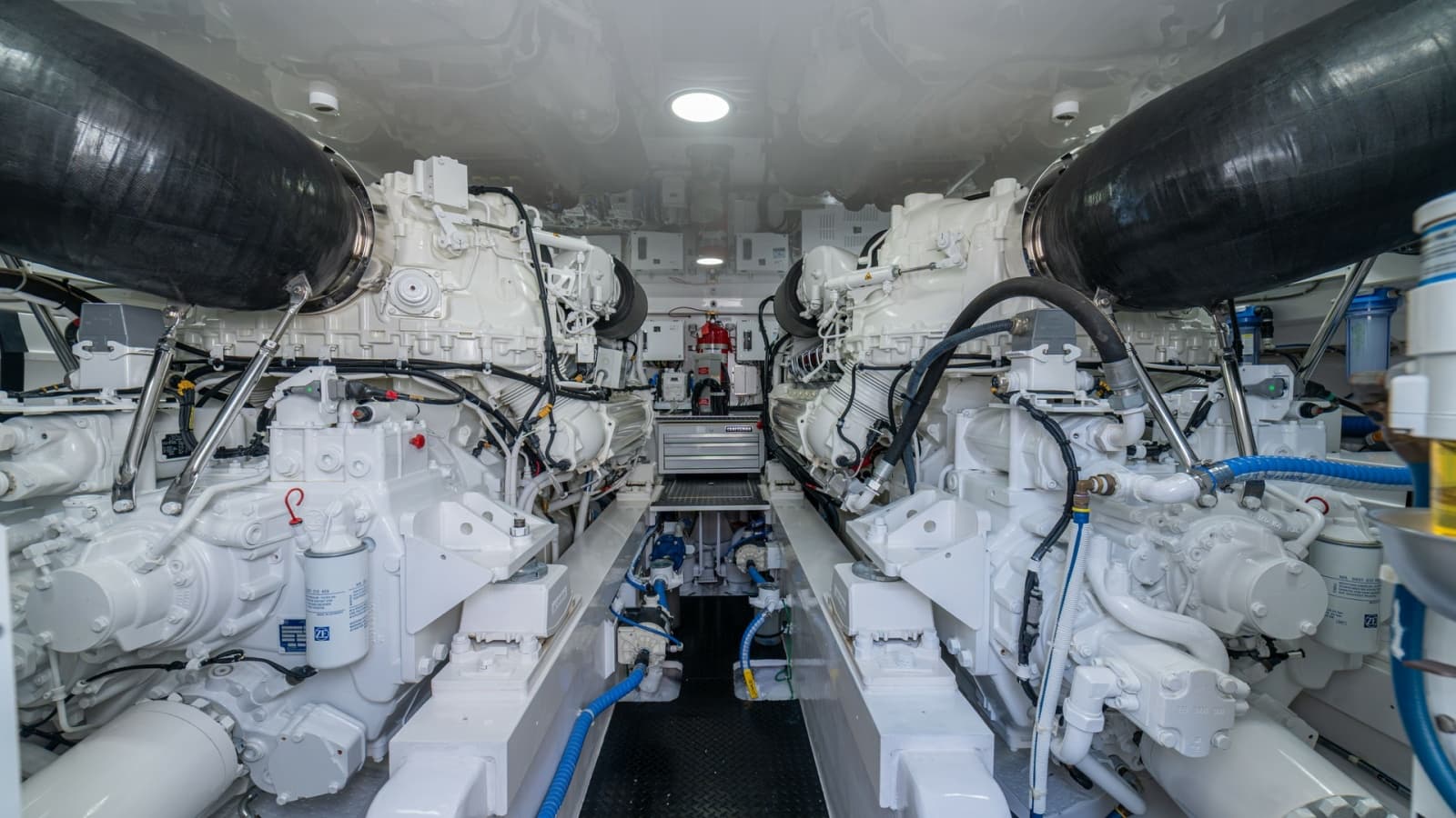 Engine Room with Twin Engines