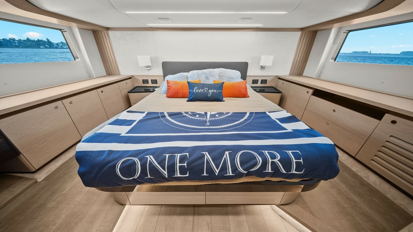 Master Stateroom with Panoramic Views