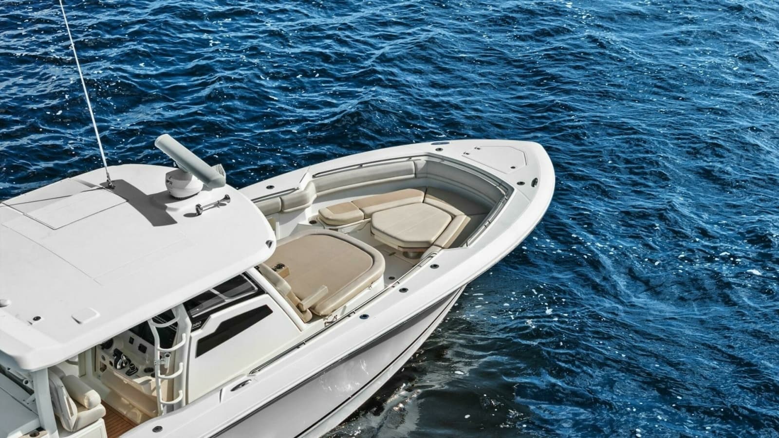 2019 Boston Whaler 380 Outrage 'Lima Kilo' - Profile Bow