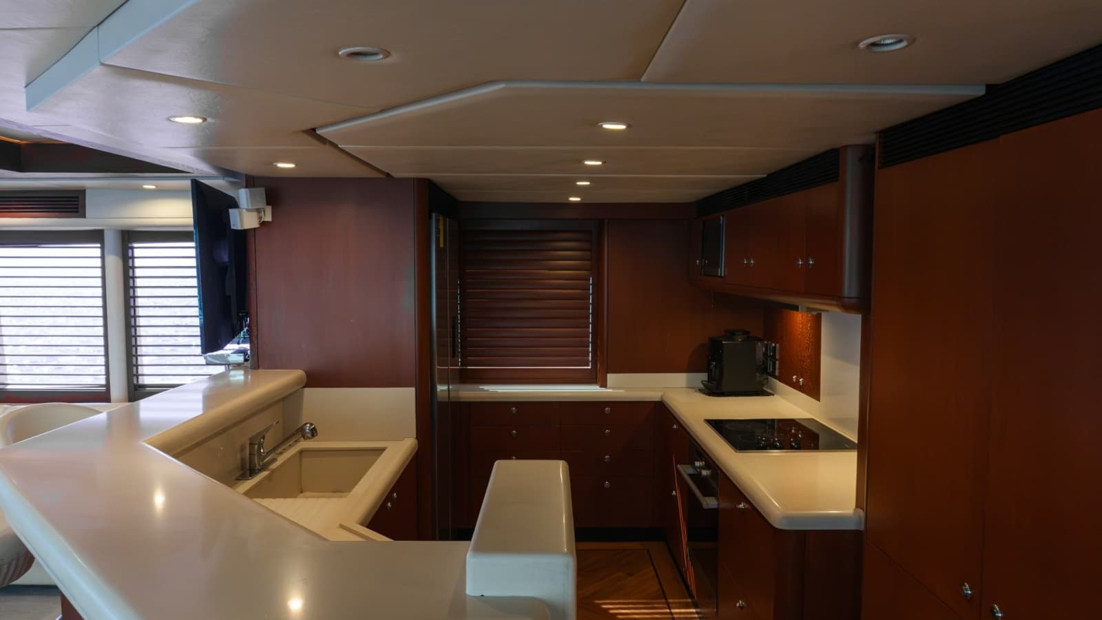 Galley with Modern Appliances
