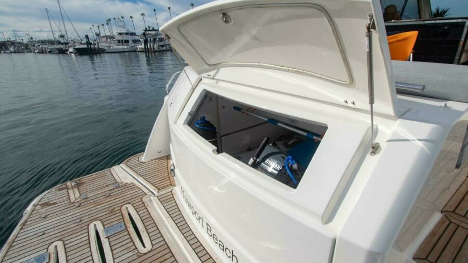2012 Riviera 50 Sport Yacht "Contessa" - Stern Storage and Swim Platform