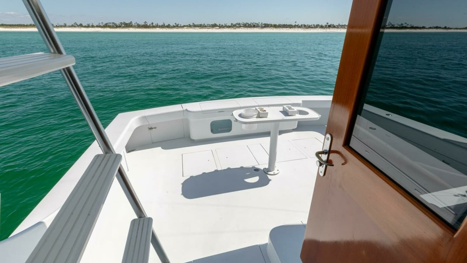 1998 Miller Marine 60' Convertible CAT'N'AROUND-Cockpit 3