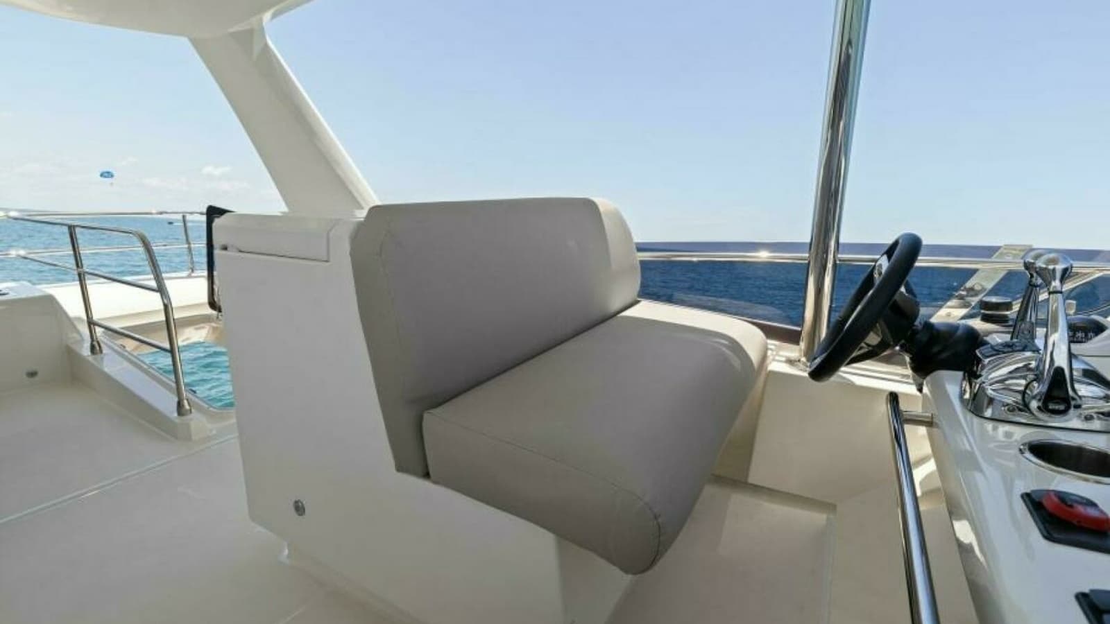 2022 59 Prestige Flybridge - How Sweet It Its - Flybridge Helm