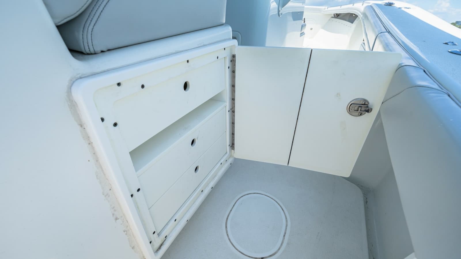 Cockpit Storage Compartment Access