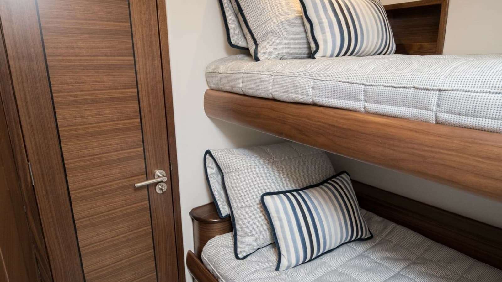 2026 Winter Custom Yachts 75 Open Convertible- MISS CARRIE- Aft Crew Stateroom