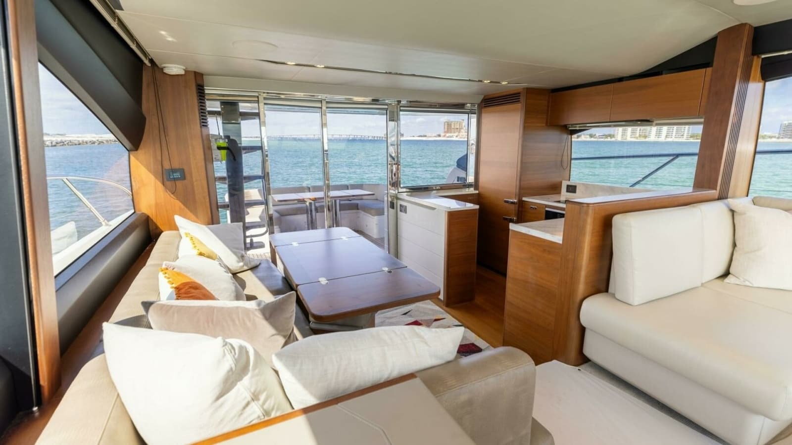 2019 Princess S65-CREWSZING- Salon/Galley