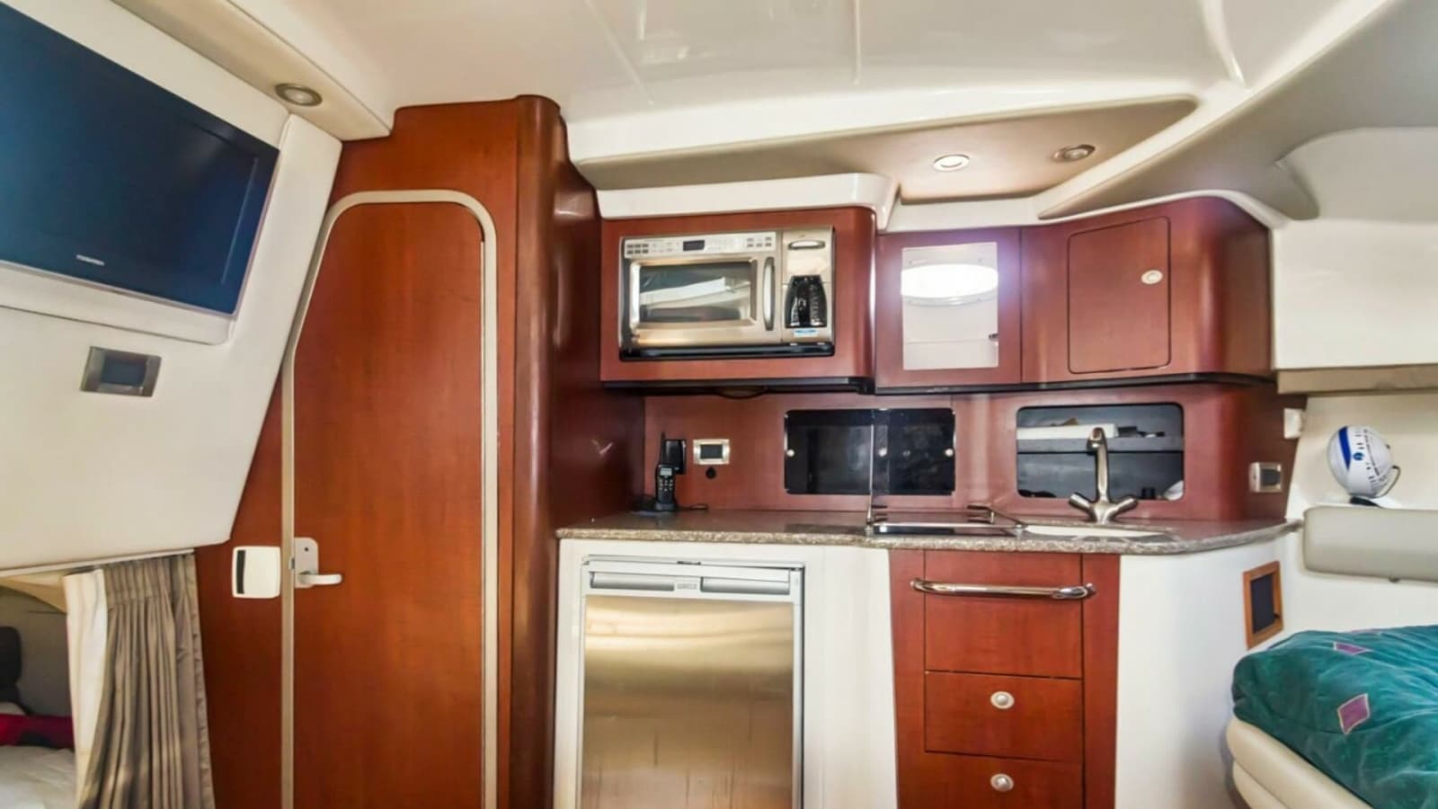 Galley with Modern Appliances
