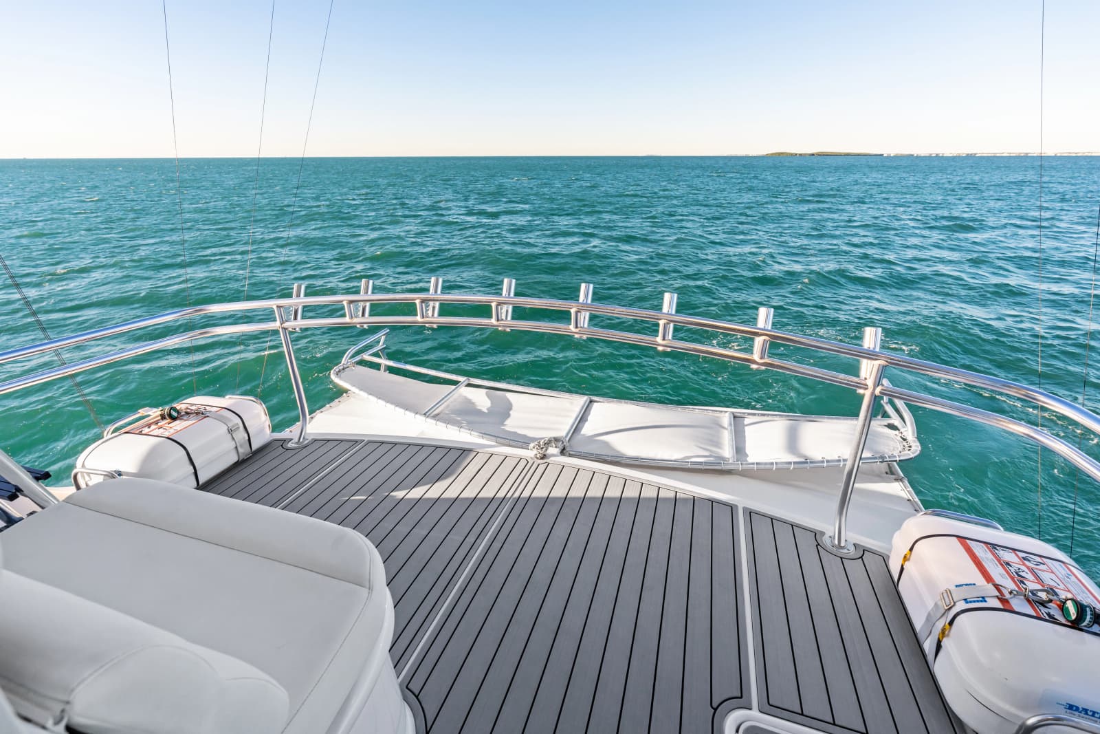 2011 Hatteras Enclosed Bridge