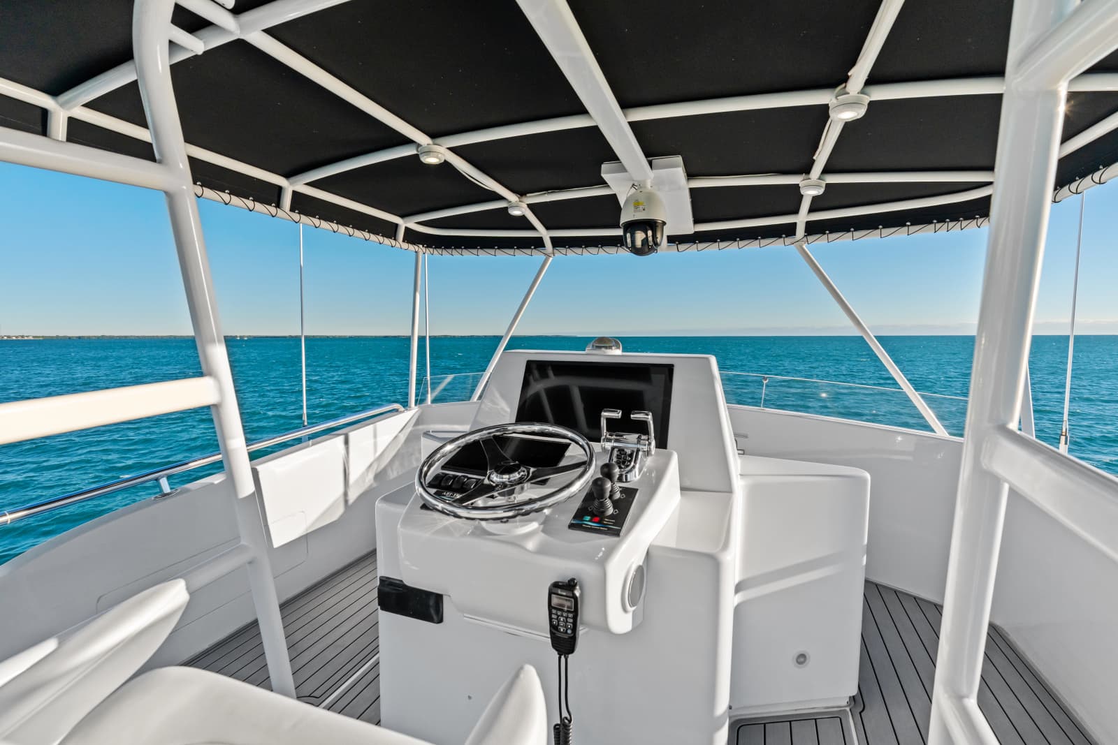 2011 Hatteras Enclosed Bridge